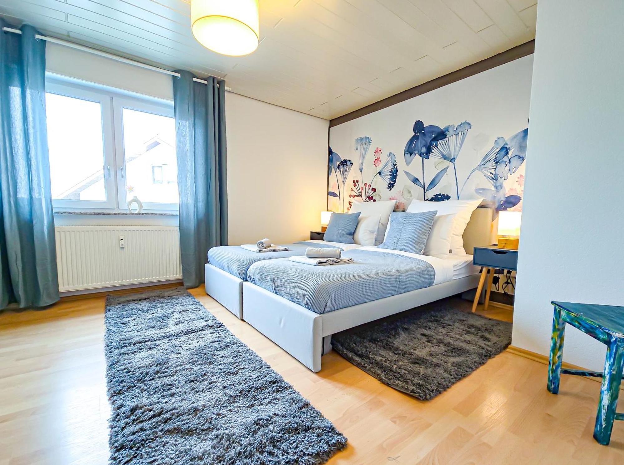 Star-Apartment - Calm, Spacious & Garden, 120M2 Nussloch Exterior foto